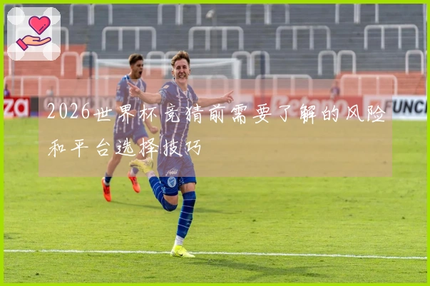 2026世界杯竞猜前需要了解的风险和平台选择技巧